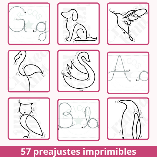 57 preajustes imprimibles